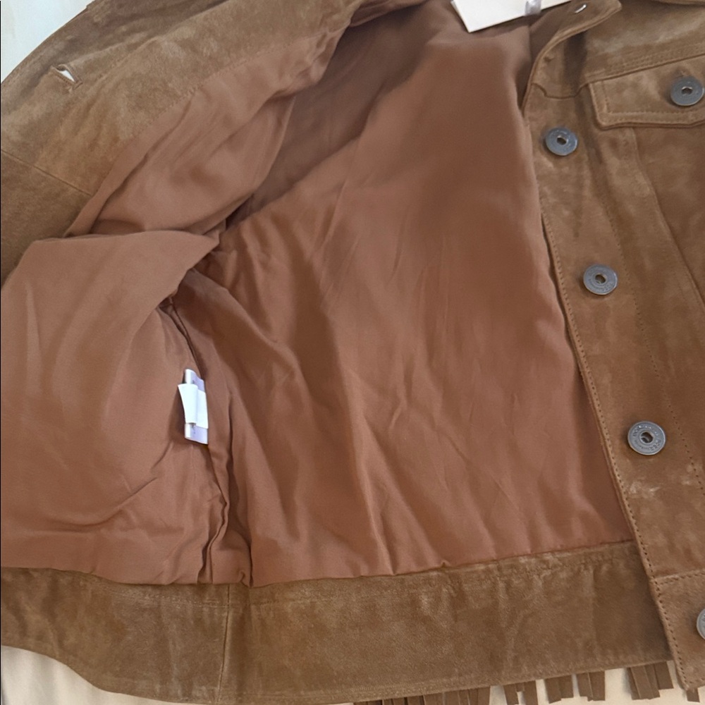 BCBGeneration SUEDE FRINGED  Jacket - Picture 4 of 10